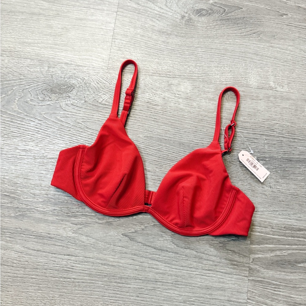 •DOBREVA• LIPSTICK RED BRA